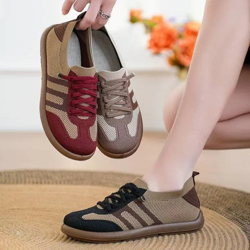 ErgoNova™ – Orthopädischer Damen-Sneaker mit atmungsaktivem Knit