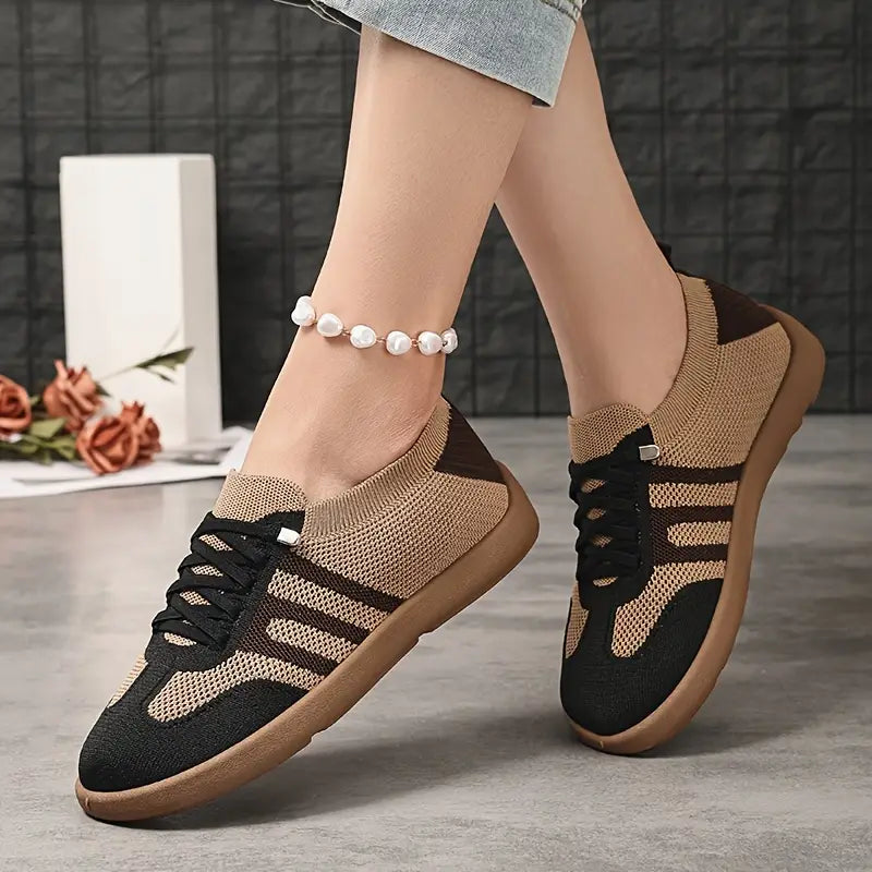 ErgoNova™ – Orthopädischer Damen-Sneaker mit atmungsaktivem Knit