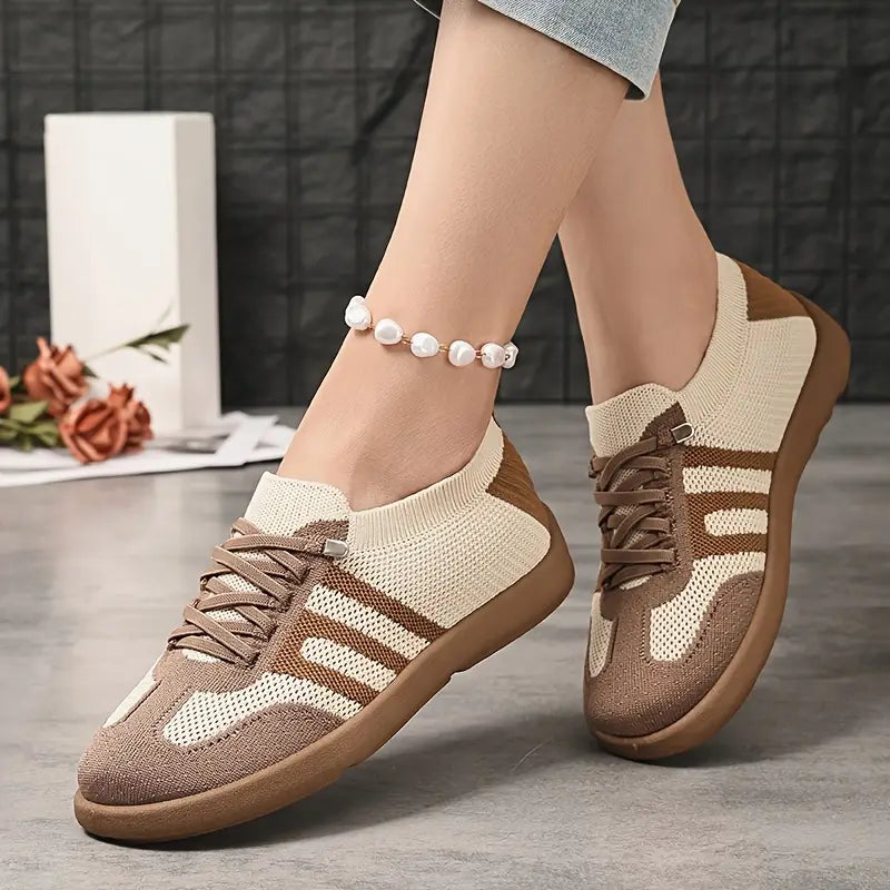 ErgoNova™ – Orthopädischer Damen-Sneaker mit atmungsaktivem Knit